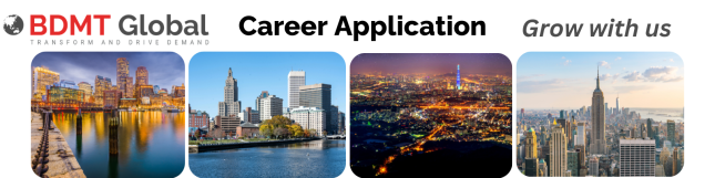 BDMT Global Career Application - Grow with us BDMT Global Career Application - Grow with us